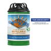 Flame King 1LB EMPTY Propane Cylinder Tank Refillable Reusable Safe and Legal Refill Option DOT Compliant 16.4 oz for Camping, Backpacking, and Hiking (2-Pack), Green (YSN164-2) view 4
