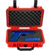 Eylar Hard Gun Case Water & Shock Proof With Foam TSA Approved 11.6 Inch 8.3 Inch 3.8 Inch (Red) view 3