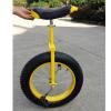 QWEASDF Unicycle, 20, 24inch Skid-Proof Wheel Unicycle Bike Mountain Tire Cycling Self Balancing Exercise Balance Cycling Bikes Cycling Outdoor Sports Fitness Exercise,Red,20" view 3