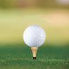 Zivisk Wooden Golf Tees 1-1/2 inch 100 Count, 1.5" Short Golf Wood Bamboo Tees(Natural Color,38mm) view 3