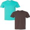 Next Level N6210 Premium Fitted CVC Crew Tee 2-Pack XL Tahiti-Espresso view 1
