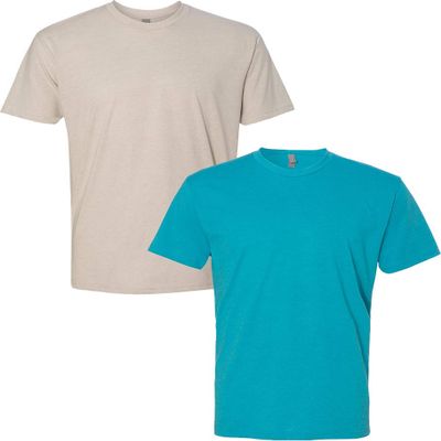 Next Level N6210 Premium Fitted CVC Crew Tee 2-Pack 2XL Sand-Bondi