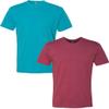 Next Level N6210 Premium Fitted CVC Crew Tee 2-Pack XL Bondi-Cardinal view 1