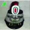 KEW HANDICRAFTS Parussian Shako Helmet for Officer Ranks of the Jagerbatallion Tschako helmet-C0 view 1