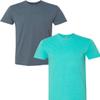 Next Level N6210 Premium Fitted CVC Crew Tee 2-Pack 2XL Indigo-Tahiti view 1