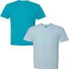 Next Level N6210 Premium Fitted CVC Crew Tee 2-Pack Medium Bondi-Ice view 1