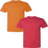 Next Level N6210 Premium Fitted CVC Crew Tee 2-Pack 2XL Orange-Red view 1