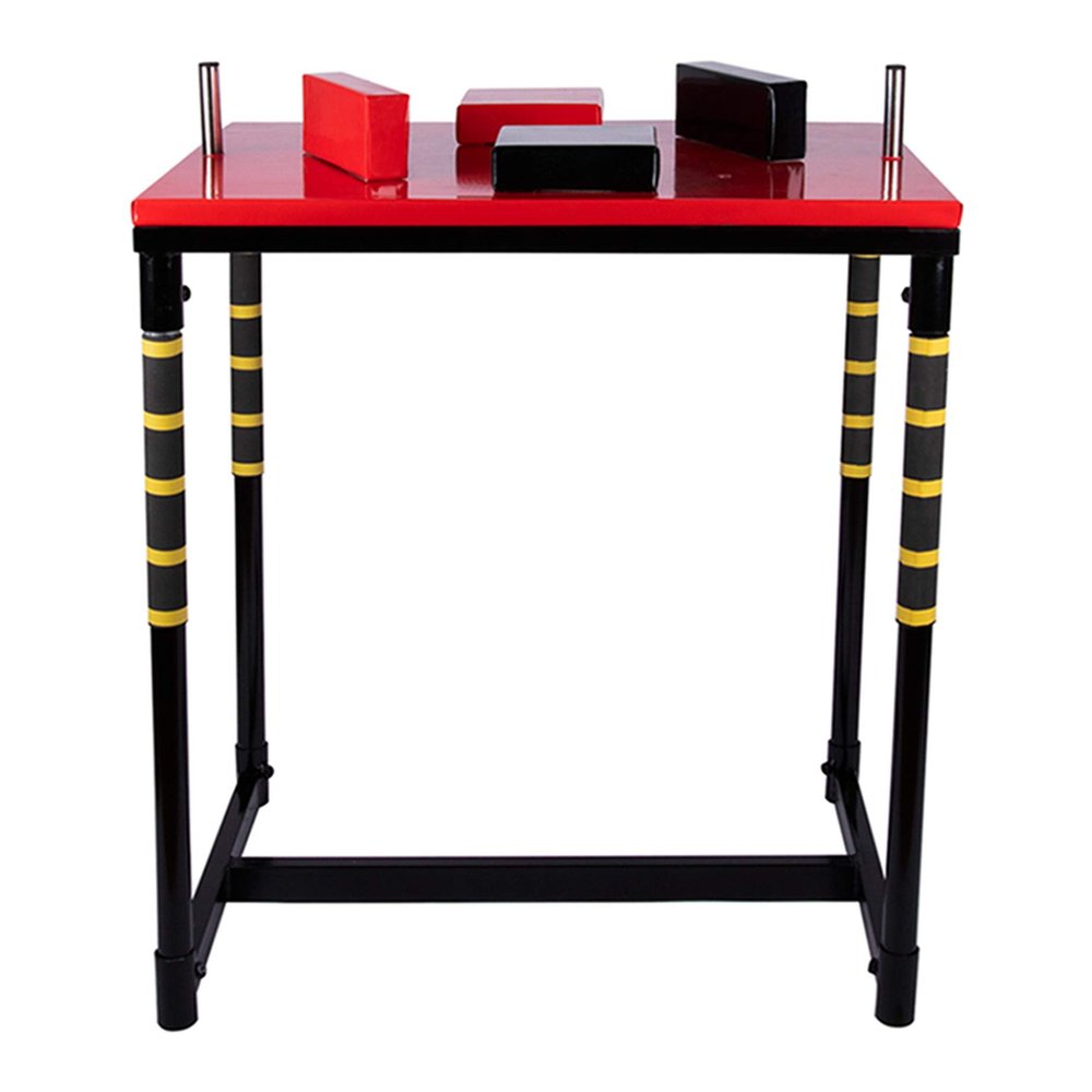Standard Arm Wrestling Table- Suitable for Home Gym Use Wrist Arm Wrestling Table,Red