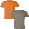 Next Level N6210 Premium Fitted CVC Crew Tee 2-Pack Medium Orange-Warm view 1