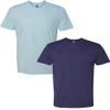 Next Level N6210 Premium Fitted CVC Crew Tee 2-Pack Medium Ice-Storm view 1