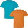 Next Level N6210 Premium Fitted CVC Crew Tee 2-Pack Medium Bondi-Orange view 1