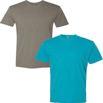 Next Level N6210 Premium Fitted CVC Crew Tee 2-Pack XL Warm-Bondi