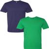 Next Level N6210 Premium Fitted CVC Crew Tee 2-Pack Medium Storm-Kelly view 1