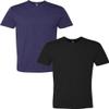 Next Level N6210 Premium Fitted CVC Crew Tee 2-Pack 2XL Storm-Black view 1