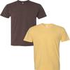 Next Level N6210 Premium Fitted CVC Crew Tee 2-Pack XL Espresso-Banana view 1