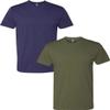 Next Level N6210 Premium Fitted CVC Crew Tee 2-Pack Medium Storm-Military view 1