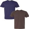 Next Level N6210 Premium Fitted CVC Crew Tee 2-Pack Medium Storm-Espresso view 1