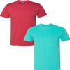 Next Level N6210 Premium Fitted CVC Crew Tee 2-Pack 2XL Red-Tahiti view 1