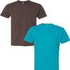 Next Level N6210 Premium Fitted CVC Crew Tee 2-Pack XL Espresso-Bondi view 1