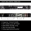 Eight Ball Mafia EBMC22O 2 Butt 2 Shaft Hard Case view 3