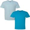 Next Level N6210 Premium Fitted CVC Crew Tee 2-Pack Medium Ice-Turquoise view 1