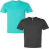 Next Level N6210 Premium Fitted CVC Crew Tee 2-Pack Medium Tahiti-Charcoal view 1