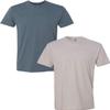 Next Level N6210 Premium Fitted CVC Crew Tee 2-Pack 2XL Indigo-Silk view 1