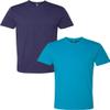 Next Level N6210 Premium Fitted CVC Crew Tee 2-Pack 2XL Storm-Turquoise view 1