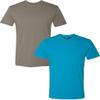 Next Level N6210 Premium Fitted CVC Crew Tee 2-Pack Medium Warm-Turquoise view 1