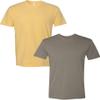 Next Level N6210 Premium Fitted CVC Crew Tee 2-Pack Medium Banana-Warm view 1