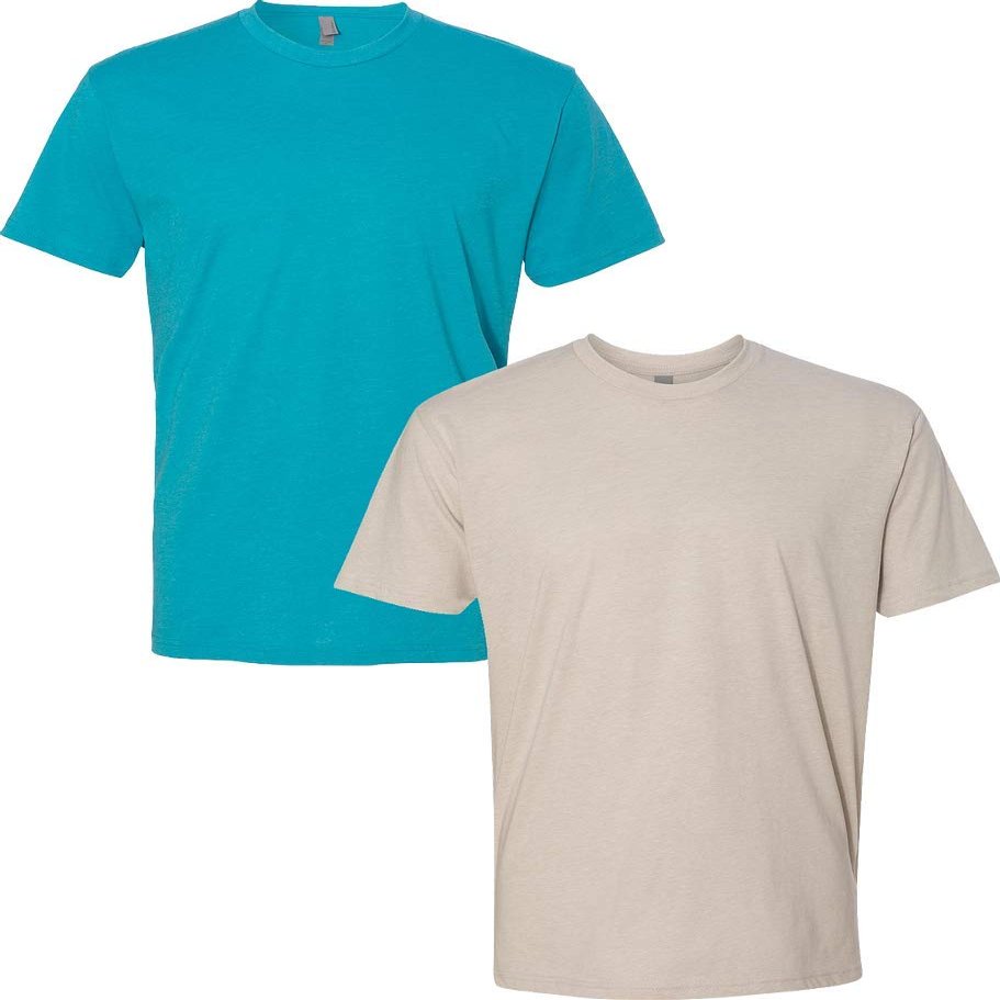 Next Level N6210 Premium Fitted CVC Crew Tee 2-Pack 2XL Bondi-Sand