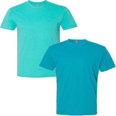 Next Level N6210 Premium Fitted CVC Crew Tee 2-Pack 2XL Tahiti-Bondi