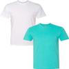 Next Level N6210 Premium Fitted CVC Crew Tee 2-Pack Large White-Tahiti view 1