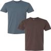Next Level N6210 Premium Fitted CVC Crew Tee 2-Pack XL Indigo-Espresso view 1