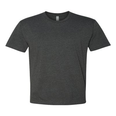 Next Level N6210 Premium Fitted CVC Crew Tee 2-Pack Small Charcoal-Ice