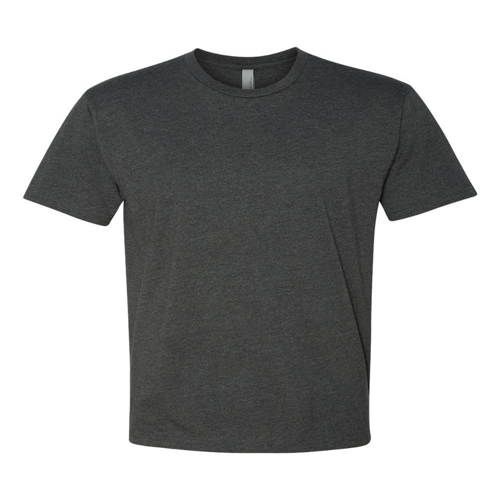 Next Level N6210 Premium Fitted CVC Crew Tee 2-Pack Small Charcoal-Ice