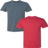 Next Level N6210 Premium Fitted CVC Crew Tee 2-Pack 2XL Indigo-Red view 1