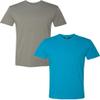 Next Level N6210 Premium Fitted CVC Crew Tee 2-Pack 2XL Stone-Turquoise view 1