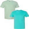 Next Level N6210 Premium Fitted CVC Crew Tee 2-Pack Large Mint-Tahiti view 1