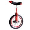 QWEASDF 16", 18", 20", 24" Unicycle, One Wheel Bike, Cycling Outdoor Sports Fitness Exercise with Skidproof tire,Red,20 view 1