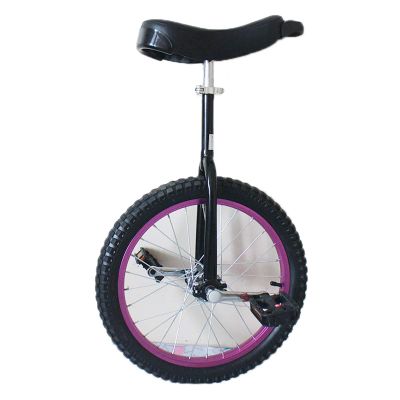 QWEASDF Unicycle, Skid Proof Wheel Unicycle Bike Mountain Tire Cycling Self Balancing Exercise Balance Cycling Bikes Cycling Outdoor Sports Fitness Exercise, 16,18,20,Black,20