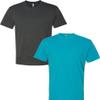 Next Level N6210 Premium Fitted CVC Crew Tee 2-Pack Medium Charcoal-Bondi view 1