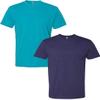 Next Level N6210 Premium Fitted CVC Crew Tee 2-Pack Medium Bondi-Storm view 1