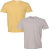 Next Level N6210 Premium Fitted CVC Crew Tee 2-Pack Medium Banana-Silk view 1