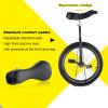 QWEASDF 16,18,20,24 Wheel Unicycle Non-Slip Leakproof Butyl Tire Wheel Cycling Outdoor Sports Fitness Exercise Health Balance Cycling Bikes,Black,20 view 2