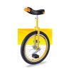 QWEASDF Unicycle, Unicycle for Kids,Adjustable Outdoor Unicycle with Alloy Rim(16'',18'',20'') Leakproof Butyl Tire Wheel Cycling Outdoor Sports Fitness,Yellow,20 view 1