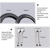 QWEASDF Unicycle, 16,18,20,24 Wheel Leakproof Butyl Tire Wheel Cycling Outdoor Sports Fitness Exercise Health, Unisex Heavy Duty Steel Frame and Alloy Wheel,White,20 view 4