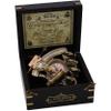 US HANDICRAFTS Handmade Brass Astrolabe Sextant with Built-in Compass & Hardwood Box  Vintage Maritime Navigation Instrument, Antique Nautical Decor & Gift for Collectors view 1