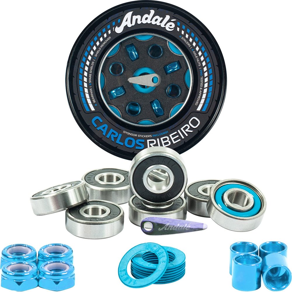 Andale Bearings Carlos Ribeiro Pro Skateboard Bearings
