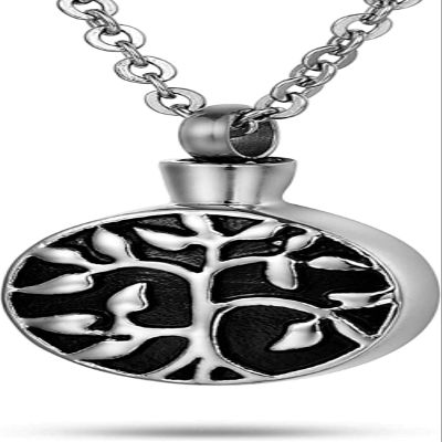 OIJH Collar de urna para Cenizas MemorialCremated Jewelry Tree of Life Plum Blossom Memorial Cenizas Caja Colgante Cenizas Collar-Tree_of_life1